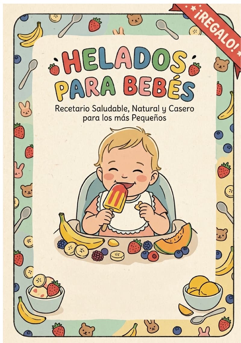 Recetario de Helados y Postres sin Azúcar